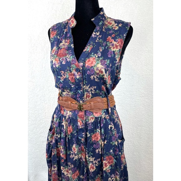 D’CLOSET • Floral Sleeveless Belted Mini Dress - Picture 9 of 14